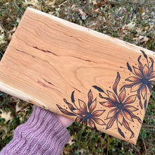 Load image into Gallery viewer, Funky Floral Cutting/Serving Board
