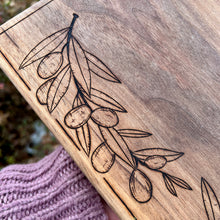 Load image into Gallery viewer, Olive Oil Cutting/Serving Board

