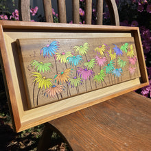 Load image into Gallery viewer, &quot;The Rainbow Ones&quot; Pyrography Art
