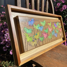 Load image into Gallery viewer, &quot;The Rainbow Ones&quot; Pyrography Art
