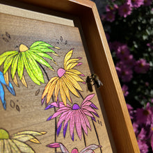 Load image into Gallery viewer, &quot;The Rainbow Ones&quot; Pyrography Art
