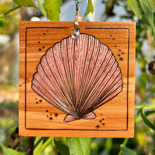 Load image into Gallery viewer, Shell I Pyrography Mini Art/Ornament
