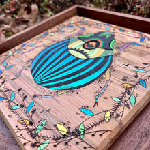 Load image into Gallery viewer, &quot;Beetle Boi&quot; Pyrography Art
