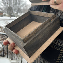 Load image into Gallery viewer, (6 available) Ambrosia Maple and Ebonized Oak Boxes
