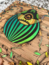 Load image into Gallery viewer, &quot;Beetle Boi&quot; Pyrography Art
