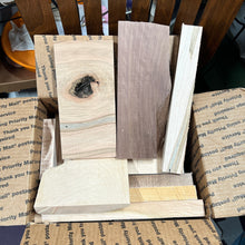 Load image into Gallery viewer, SCRAP BOX- Mixed Hardwoods // Mixed Sizes
