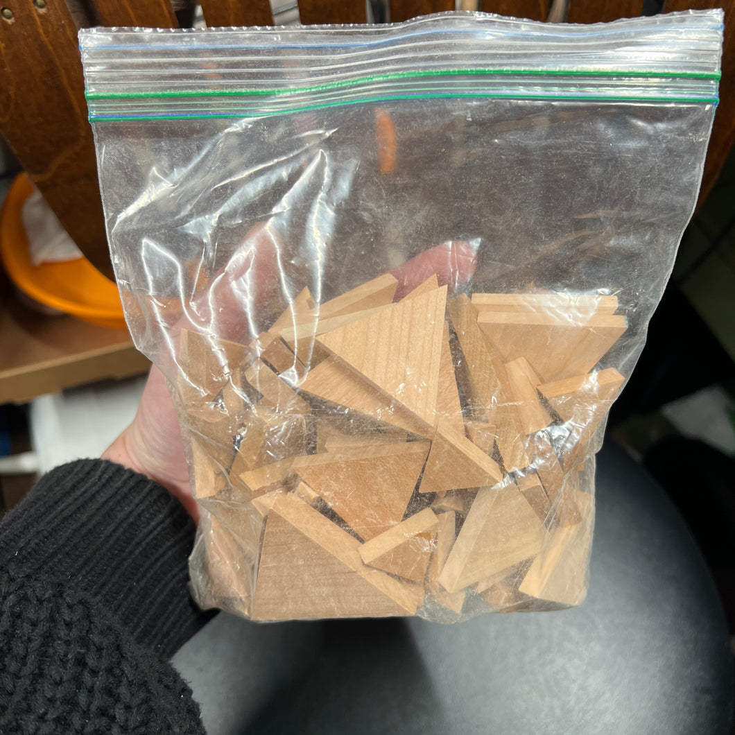 Just Triangles- Cherry Pieces 1/2 Bag