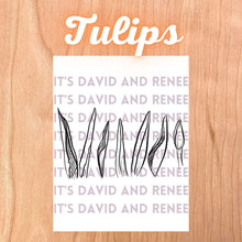 Load image into Gallery viewer, Hand-Drawn Tulips Templates
