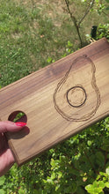 Load and play video in Gallery viewer, Farmer&#39;s Market: Avocado Serving Board
