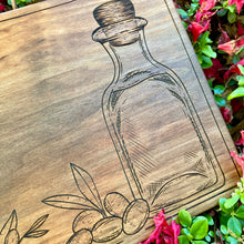 Load image into Gallery viewer, &quot;Olive &amp; Oil&quot; Serving Board
