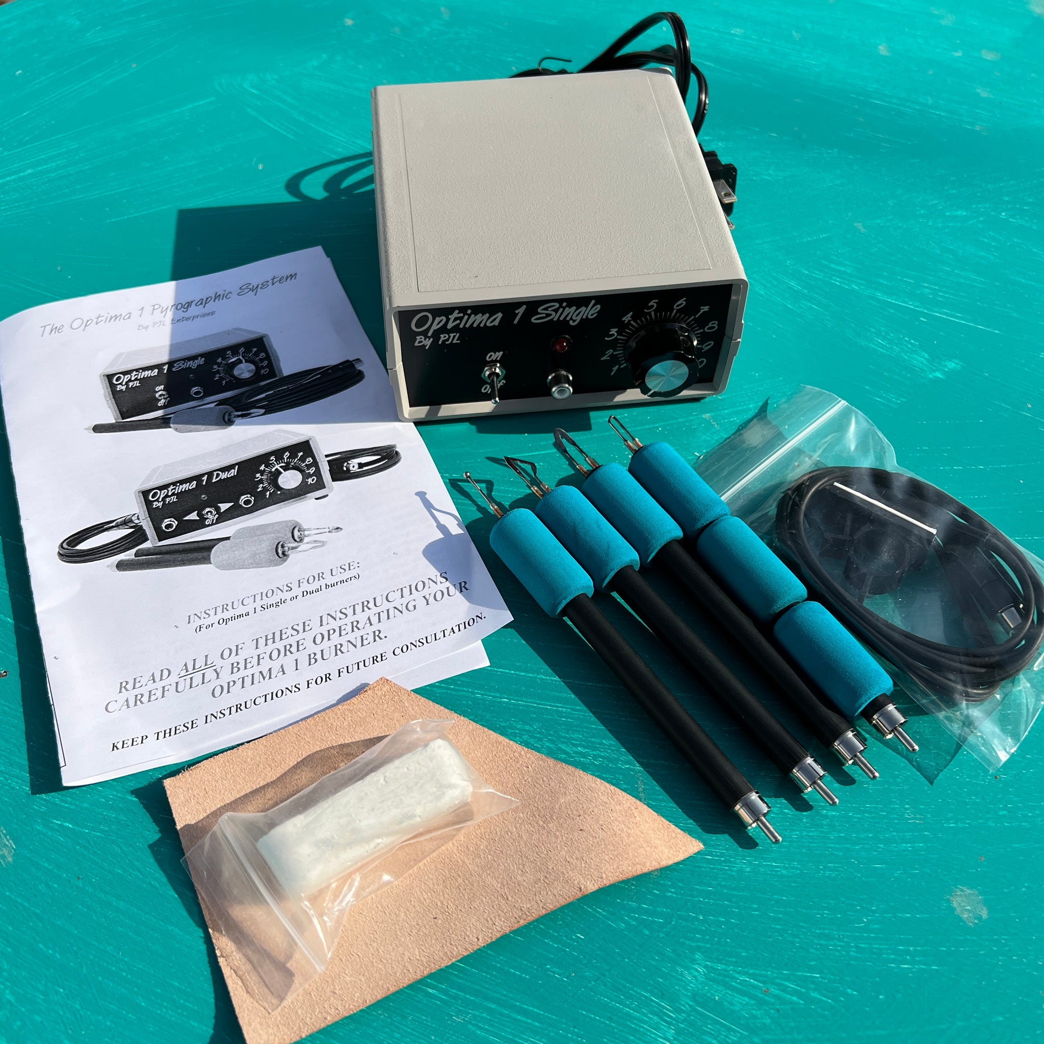 Optima 1 Pyrography Unit Woodburning Kit