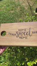 Load and play video in Gallery viewer, &quot;Home Sweet Home&quot; Serving Board (2)
